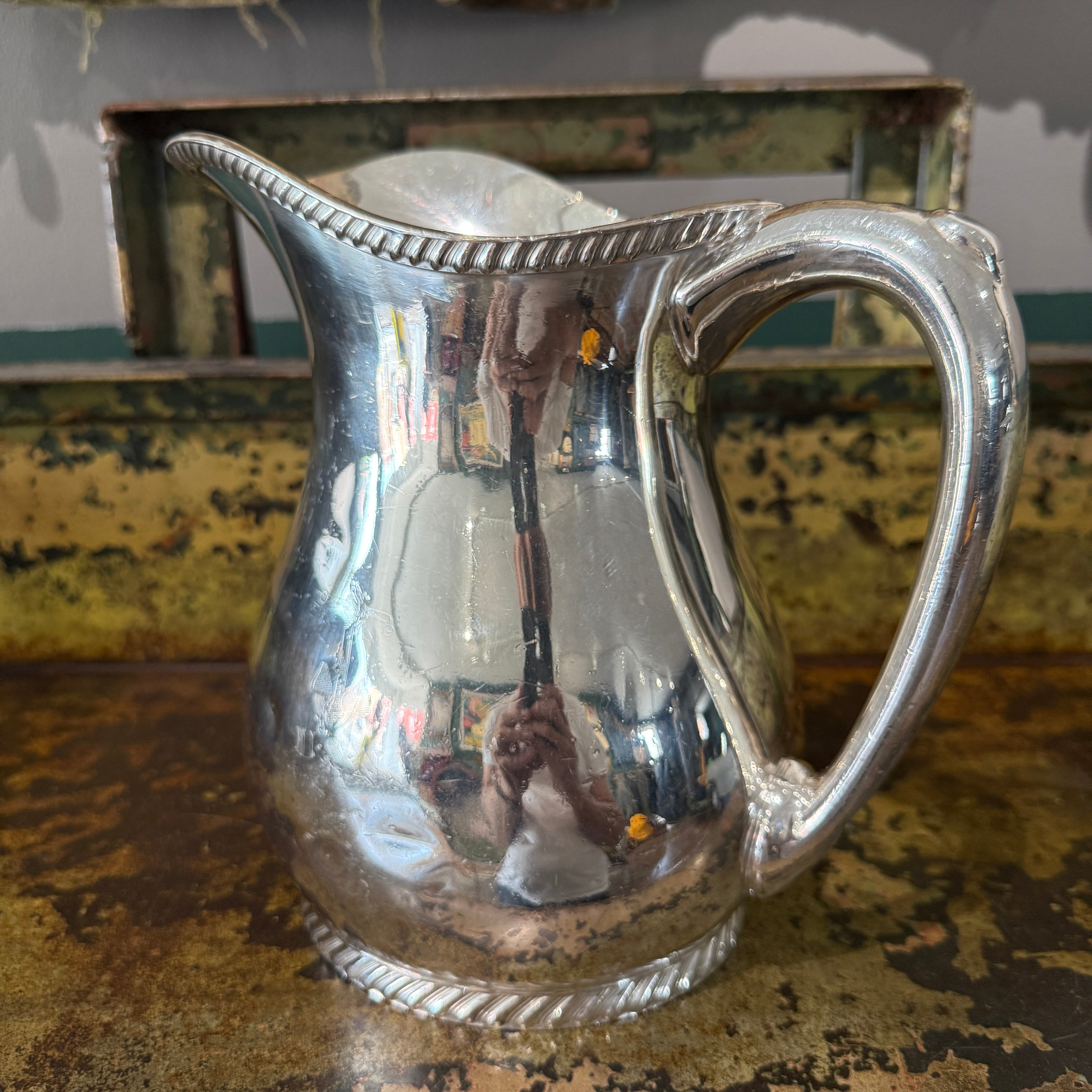 US Navy WW1 Water Pitcher by Reed Barton