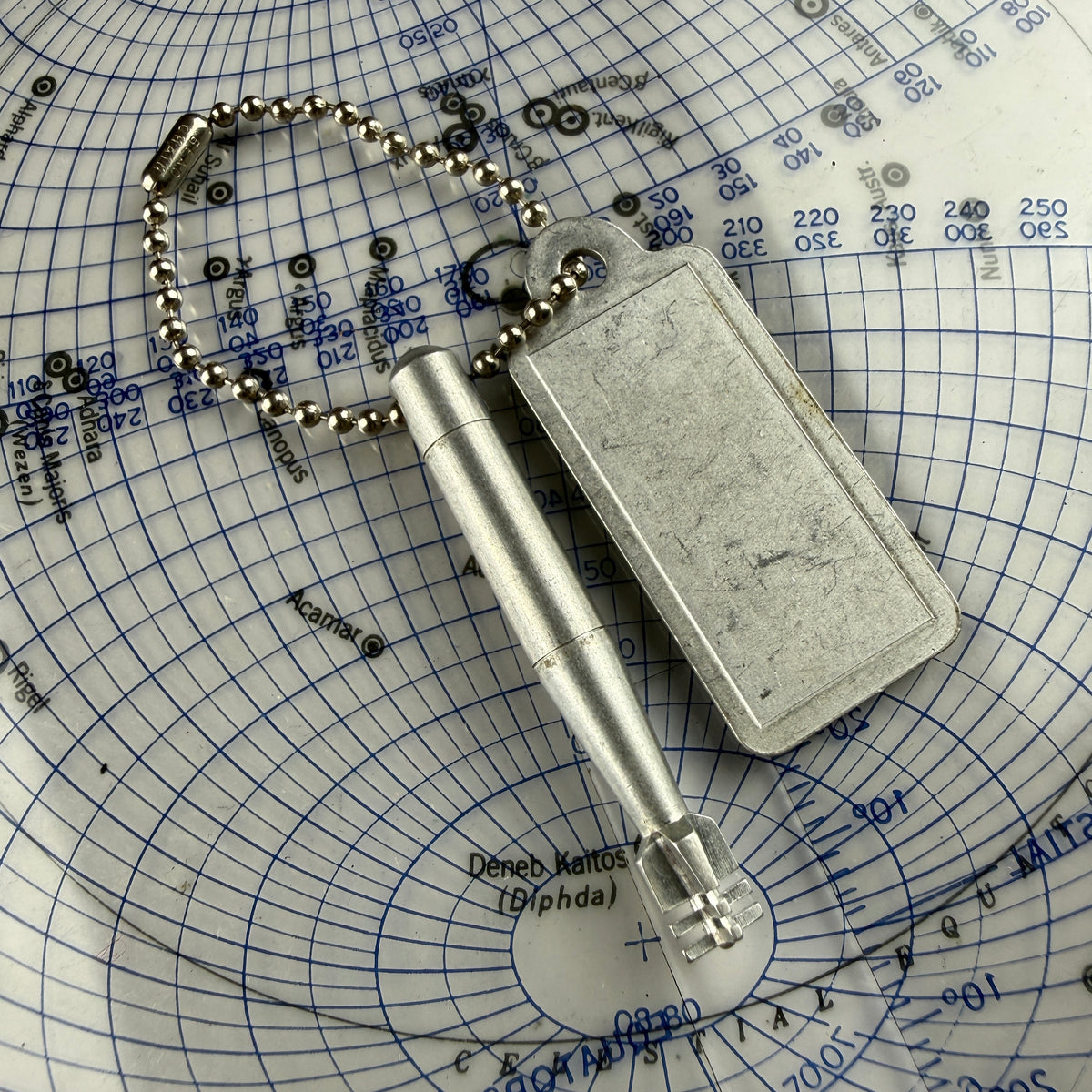US Naval Ordnance Plant WW2 Torpedo Keychain