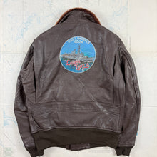 Load image into Gallery viewer, US Navy 1960s USS Lawrence G1 Flight Jacket - Mint Condition
