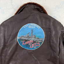 Load image into Gallery viewer, US Navy 1960s USS Lawrence G1 Flight Jacket - Mint Condition
