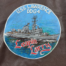 Load image into Gallery viewer, US Navy 1960s USS Lawrence G1 Flight Jacket - Mint Condition
