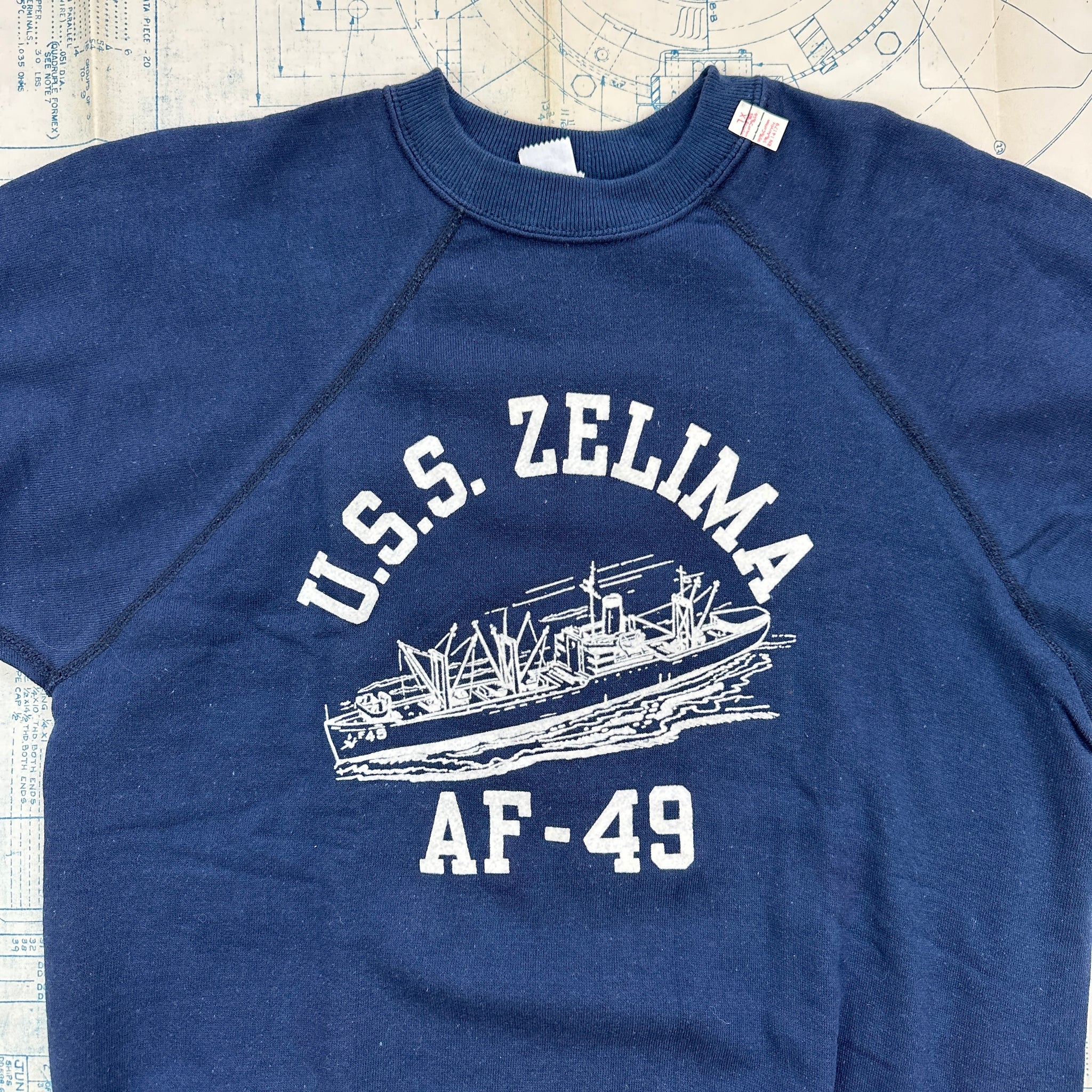 60S U.S.NAVY SWEATSHIRT