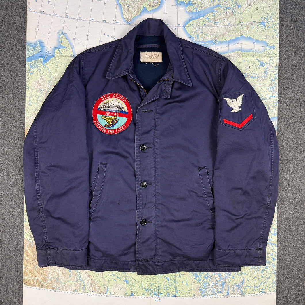 US Navy Vietnam Utility Jacket Patched