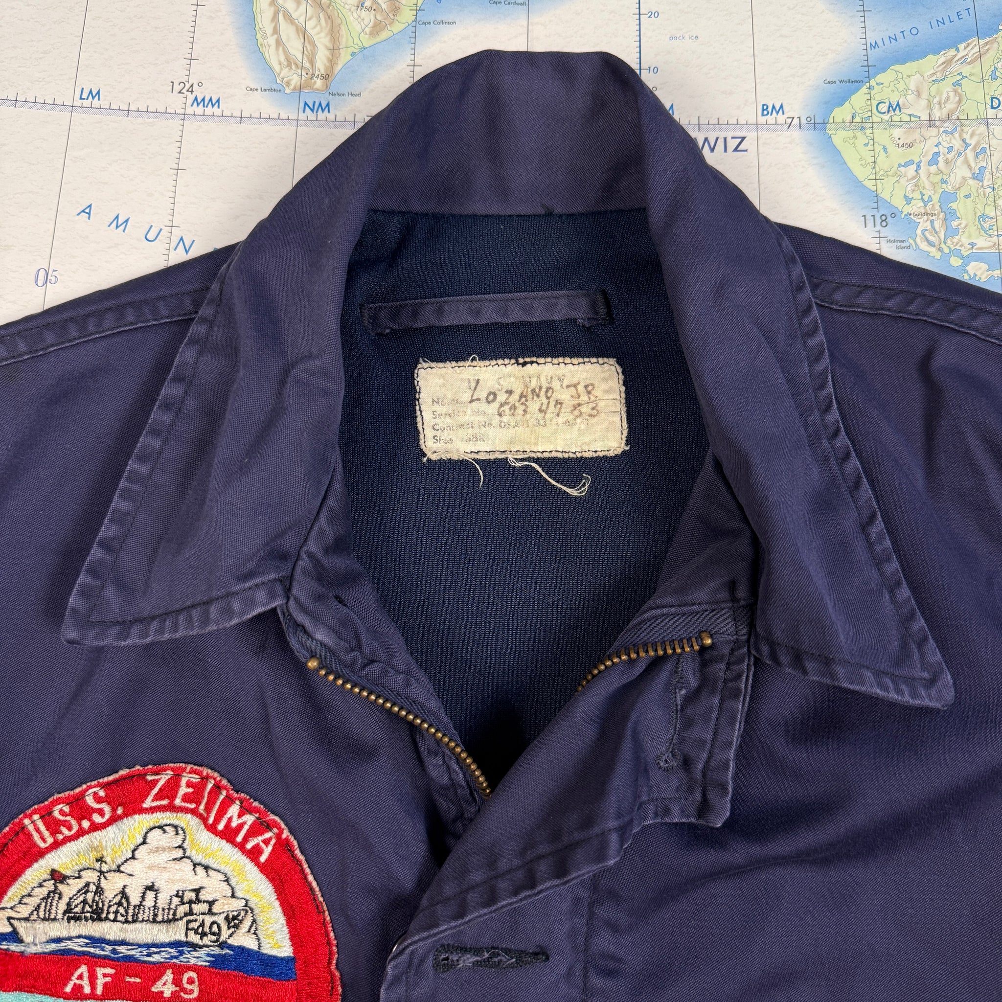 US Navy Vietnam Utility Jacket Patched – The Major's Tailor
