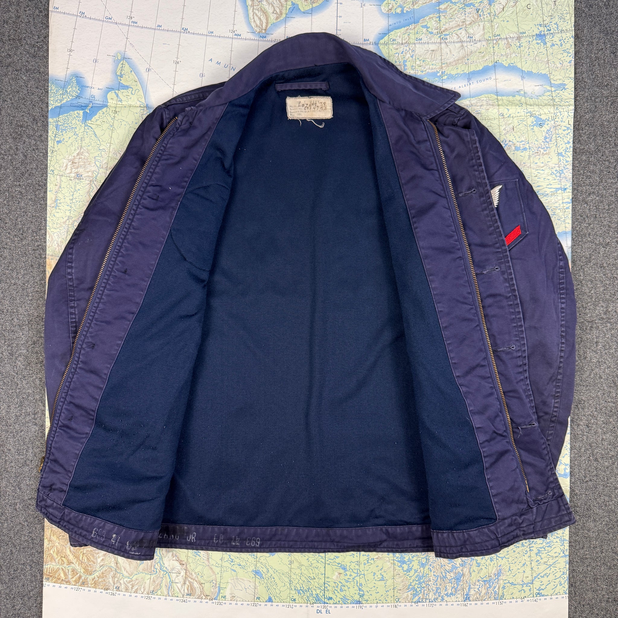 US Navy Vietnam Utility Jacket Patched – The Major