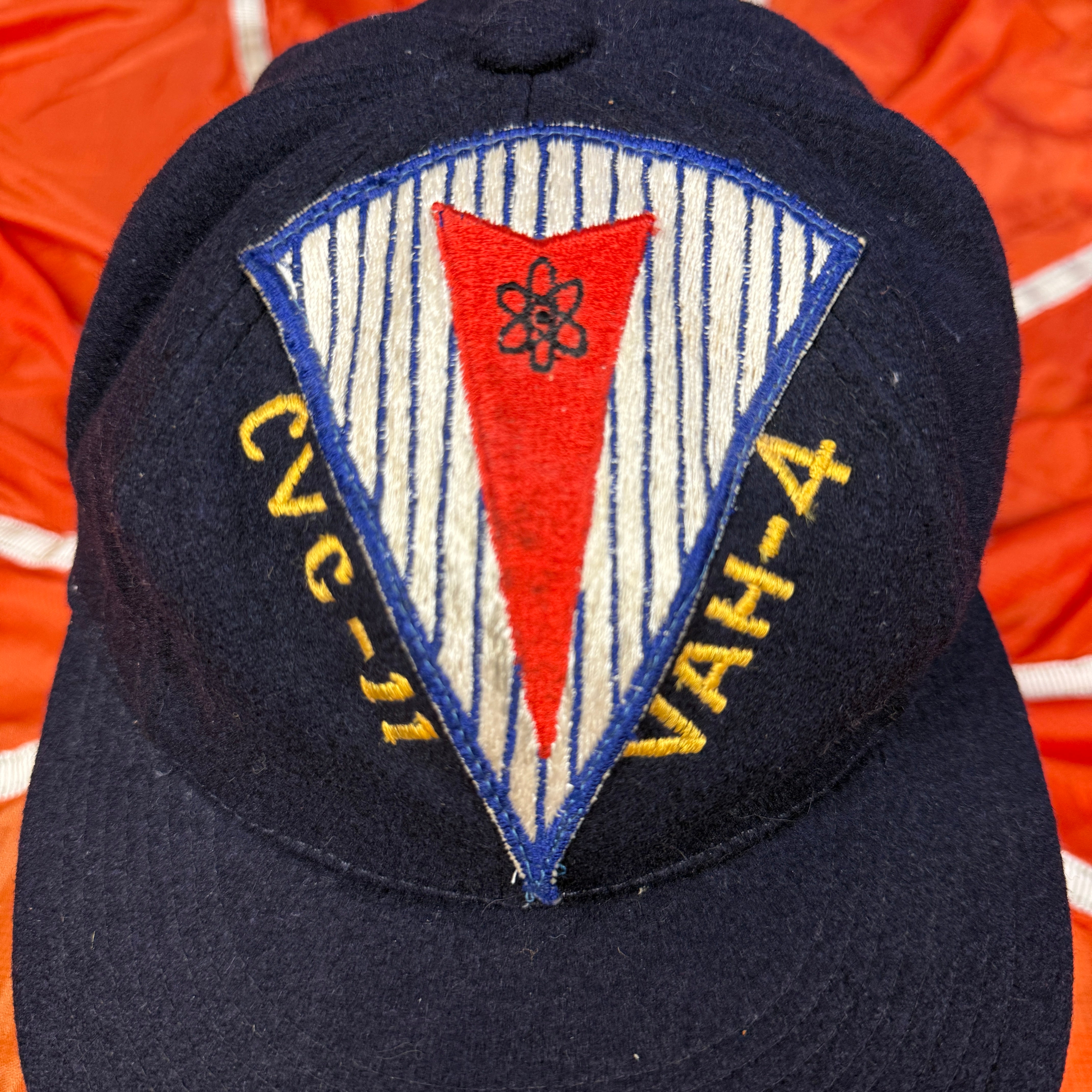 US Navy VAH-4 Squadron Cap
