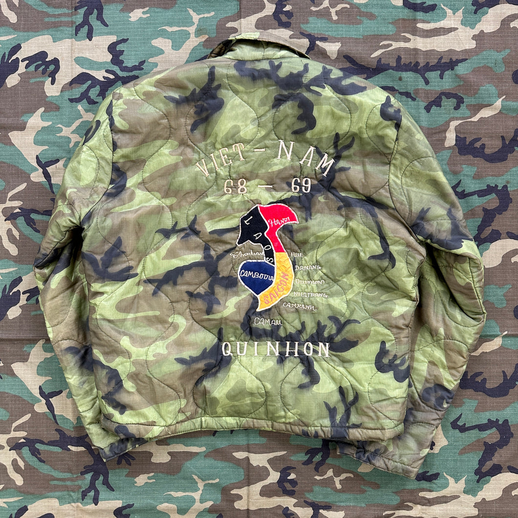 Vietnam Quinhon Camo Souvenir Jacket