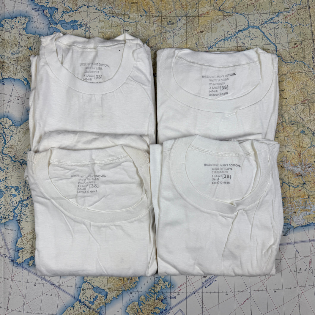 US Army 1966 White T-shirt - Deadstock - 2 available