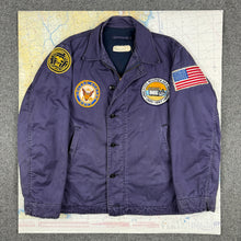 Load image into Gallery viewer, US Navy Vietnam Utility Jacket Patched - Size 40
