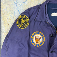 Load image into Gallery viewer, US Navy Vietnam Utility Jacket Patched - Size 40
