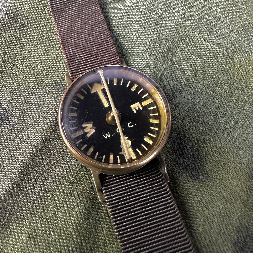 US Army 1950s - Vietnam Waltham Wrist Compass