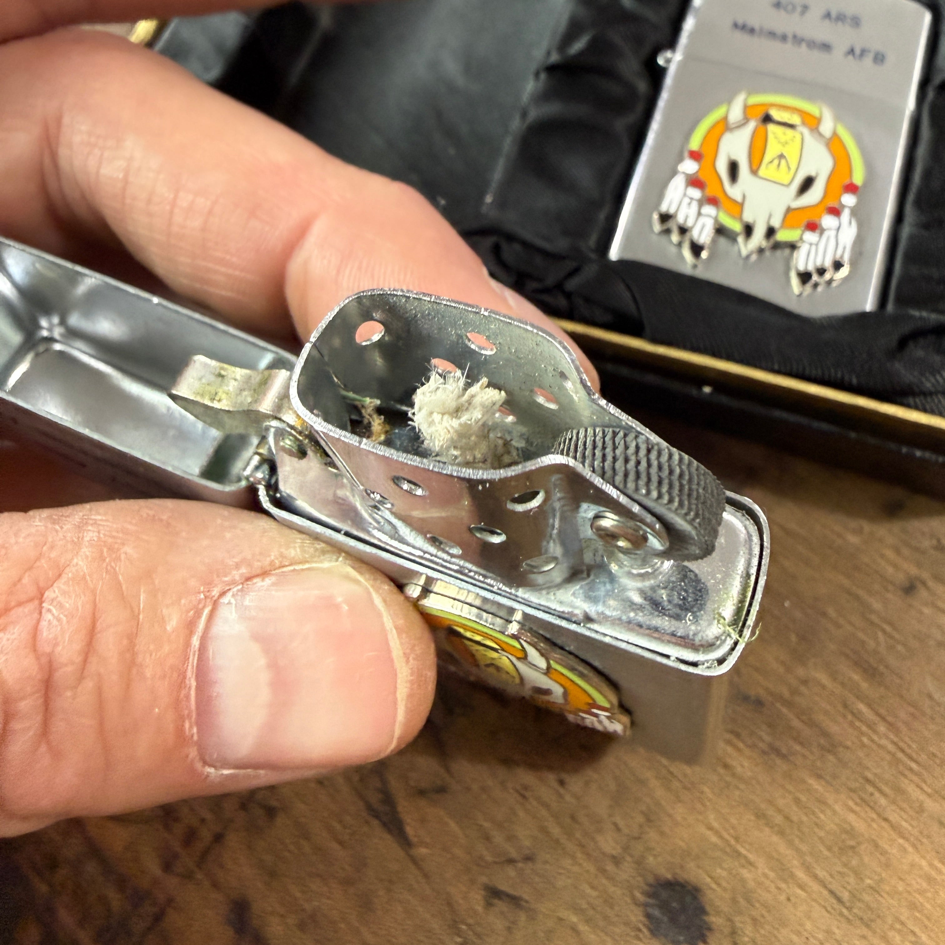 USAF 407th ARS Vulcan Lighter Set - Deadstock