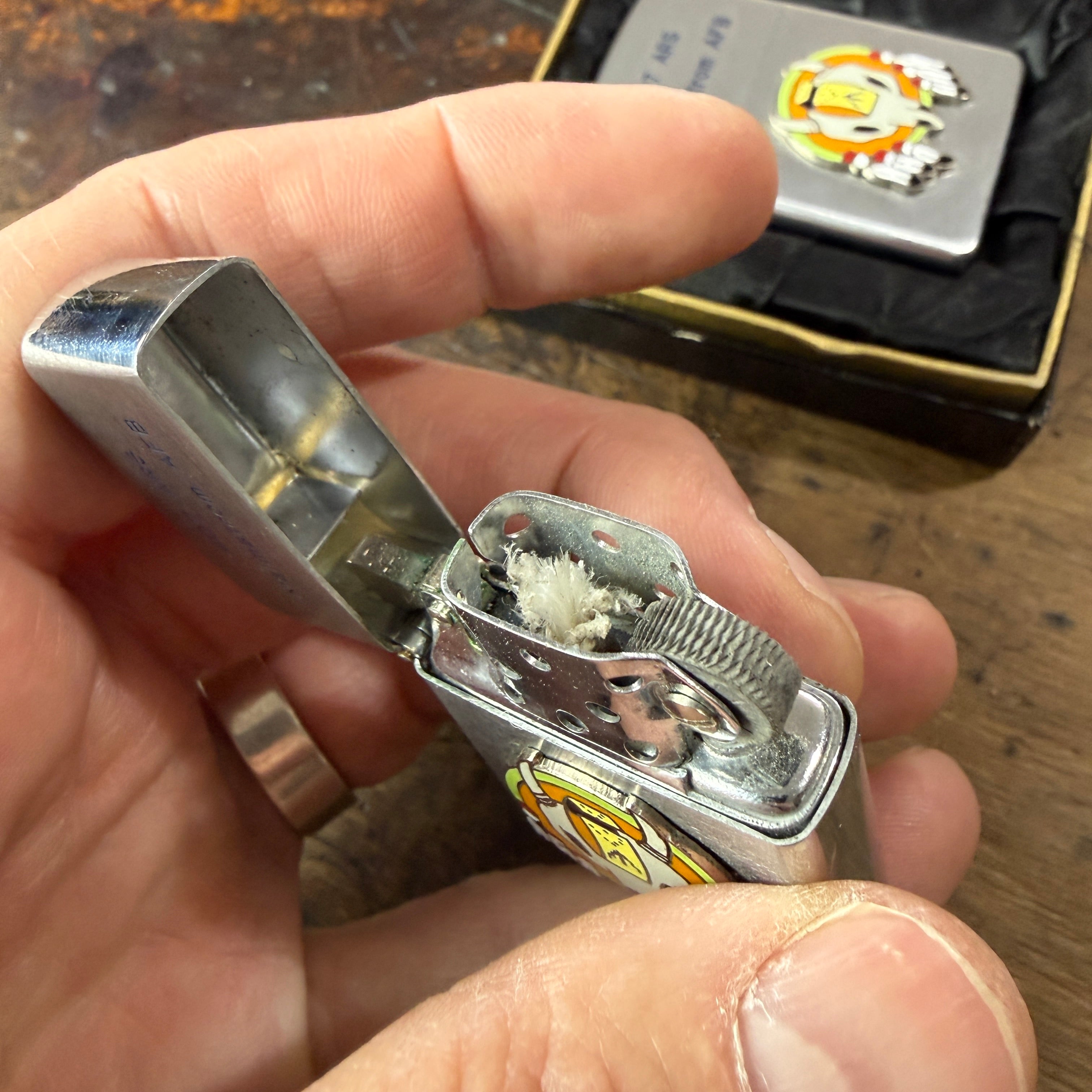 USAF 407th ARS Vulcan Lighter Set - Deadstock