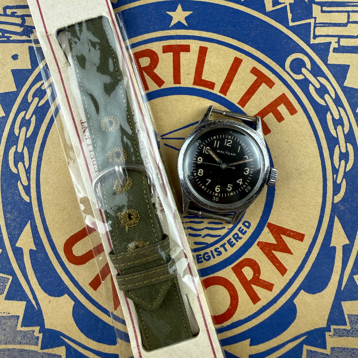 US Navy 1943 Waltham FSSC-88-W-800 Watch
