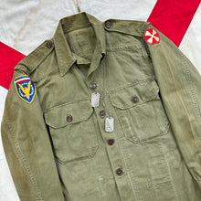 Load image into Gallery viewer, War Aid HBT Shirt with Patches
