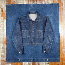 Load image into Gallery viewer, Wards 101 1950s Denim Jacket - Mint Condition
