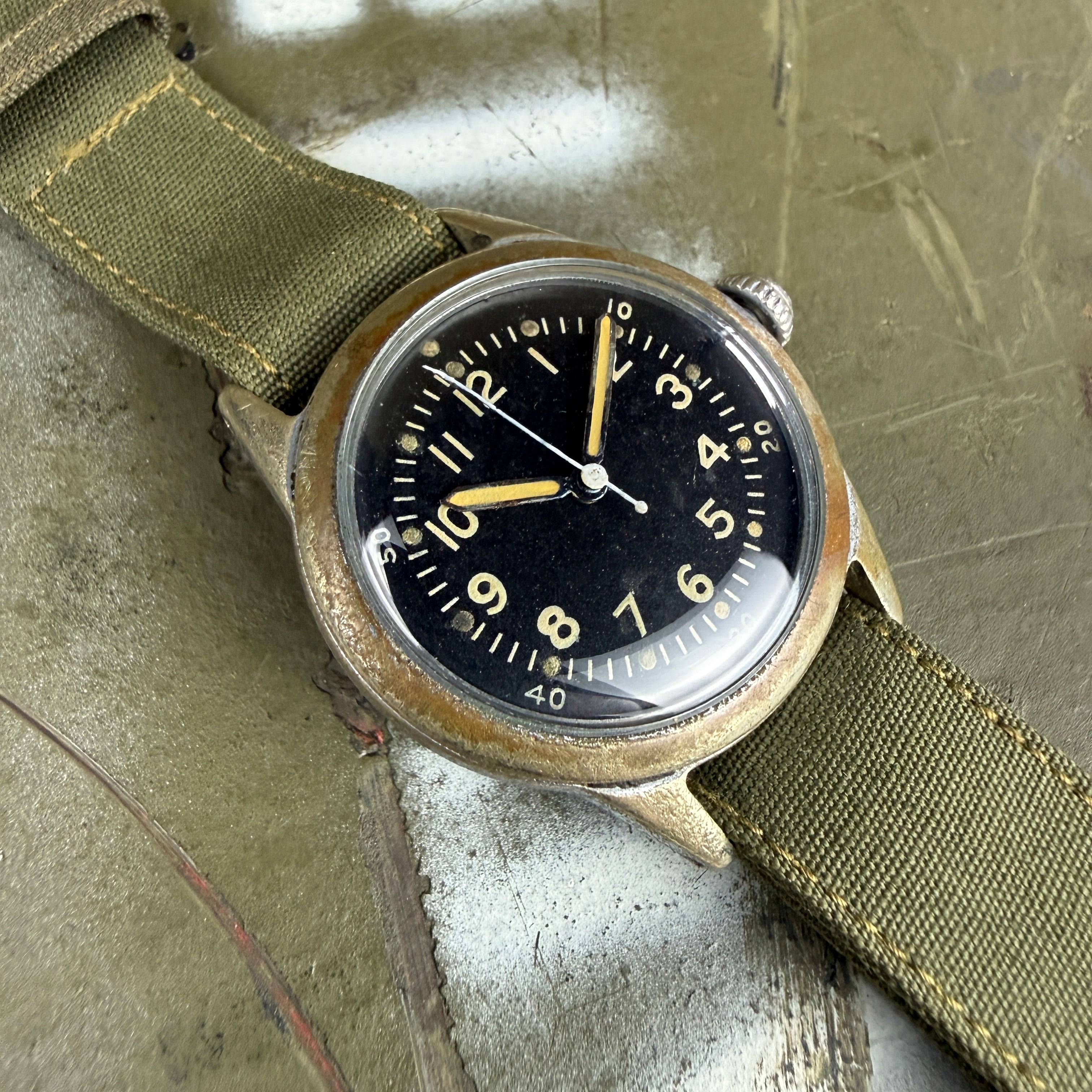 US Navy 1942 Waltham FSSC-88-W-800 Watch