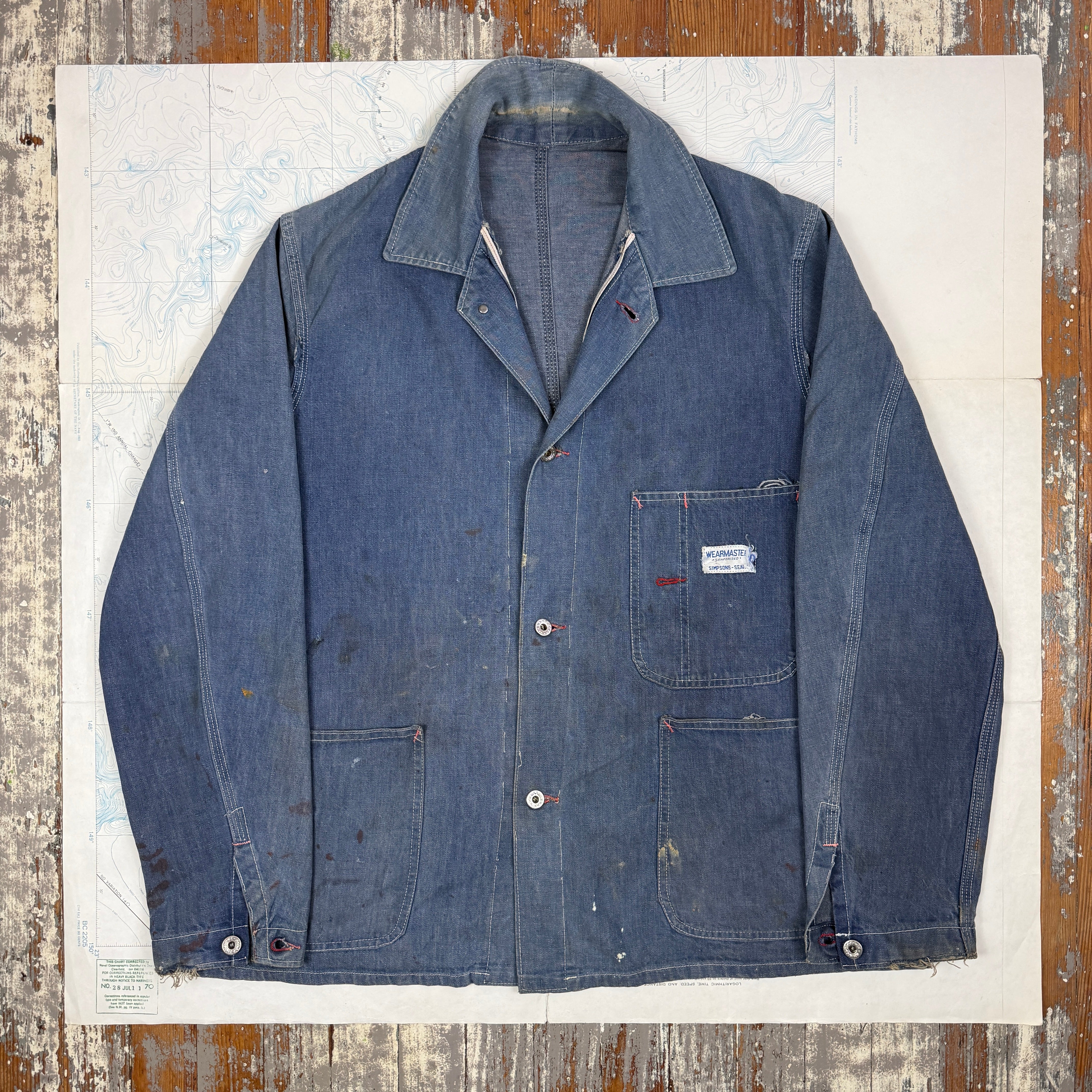 Sears Simpson Wearmaster Early 50s Chore Jacket