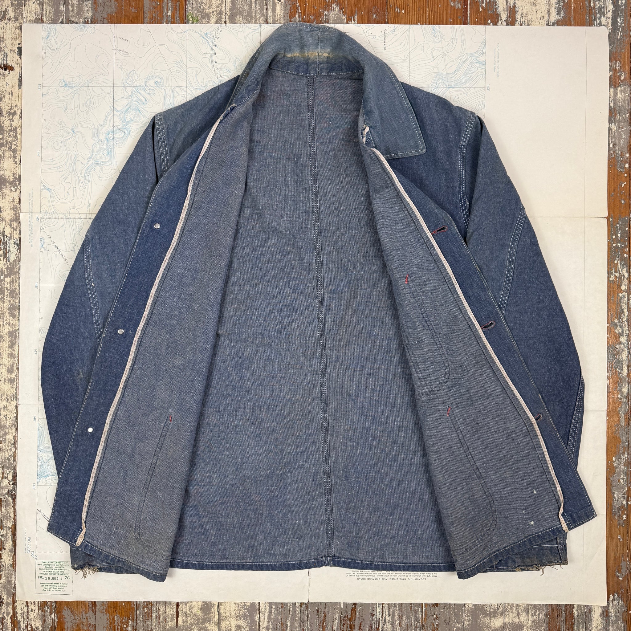 Sears Simpson Wearmaster Early 50s Chore Jacket – The Major's Tailor