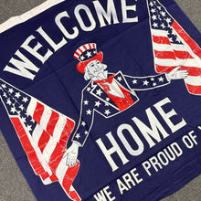 Load image into Gallery viewer, Uncle Sam WW2 Welcome Home Banner

