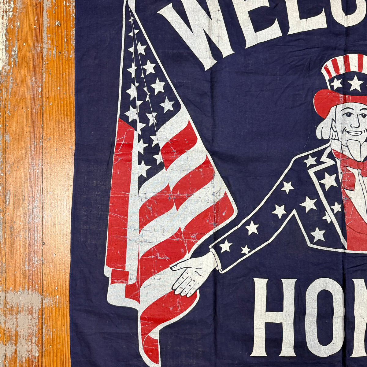 Uncle Sam WW2 Welcome Home Banner