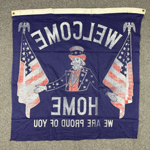 Load image into Gallery viewer, Uncle Sam WW2 Welcome Home Banner
