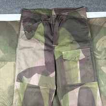 Load image into Gallery viewer, British Army WW2 Windproof Camo Trousers - Size 1 - Deadstock
