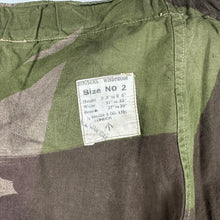 Load image into Gallery viewer, British Army WW2 Windproof Camo Trousers - Size 2
