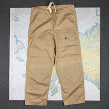 Load image into Gallery viewer, British Army WW2 Windproof Trousers Drab - Deadstock
