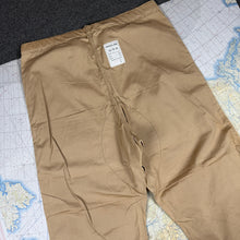 Load image into Gallery viewer, British Army WW2 Windproof Trousers Drab - Deadstock
