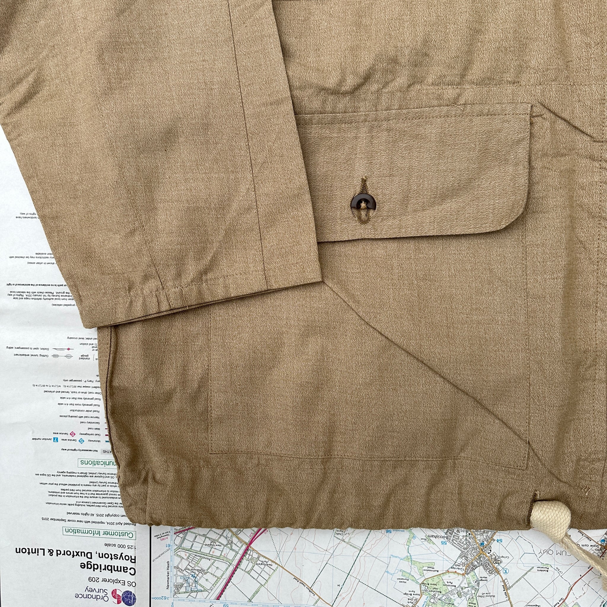 Deadstock British Army WW2 Windproof Smock Drab – The Major's Tailor