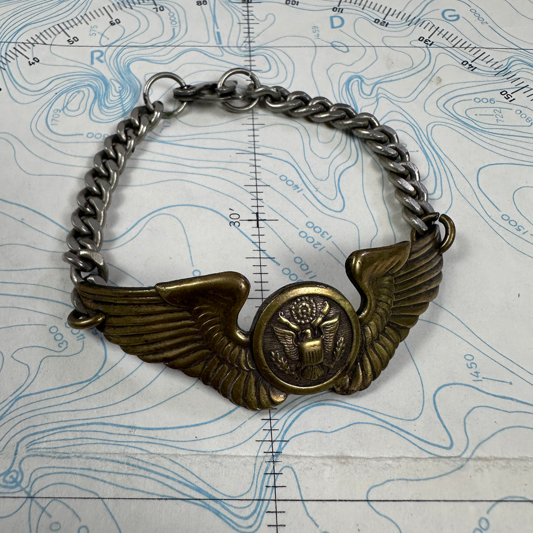 USAAF WW2 Aircrew Wing Bracelet