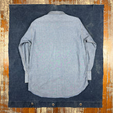 Load image into Gallery viewer, Wrangler 1950s Denim 27MW Asymmetric Pocket Western Shirt
