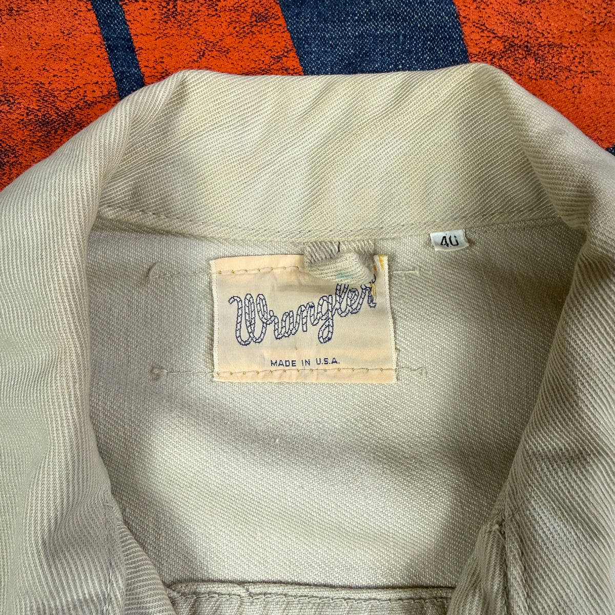 Wrangler 1960s 33MJZ with Booster Club Emboirdery