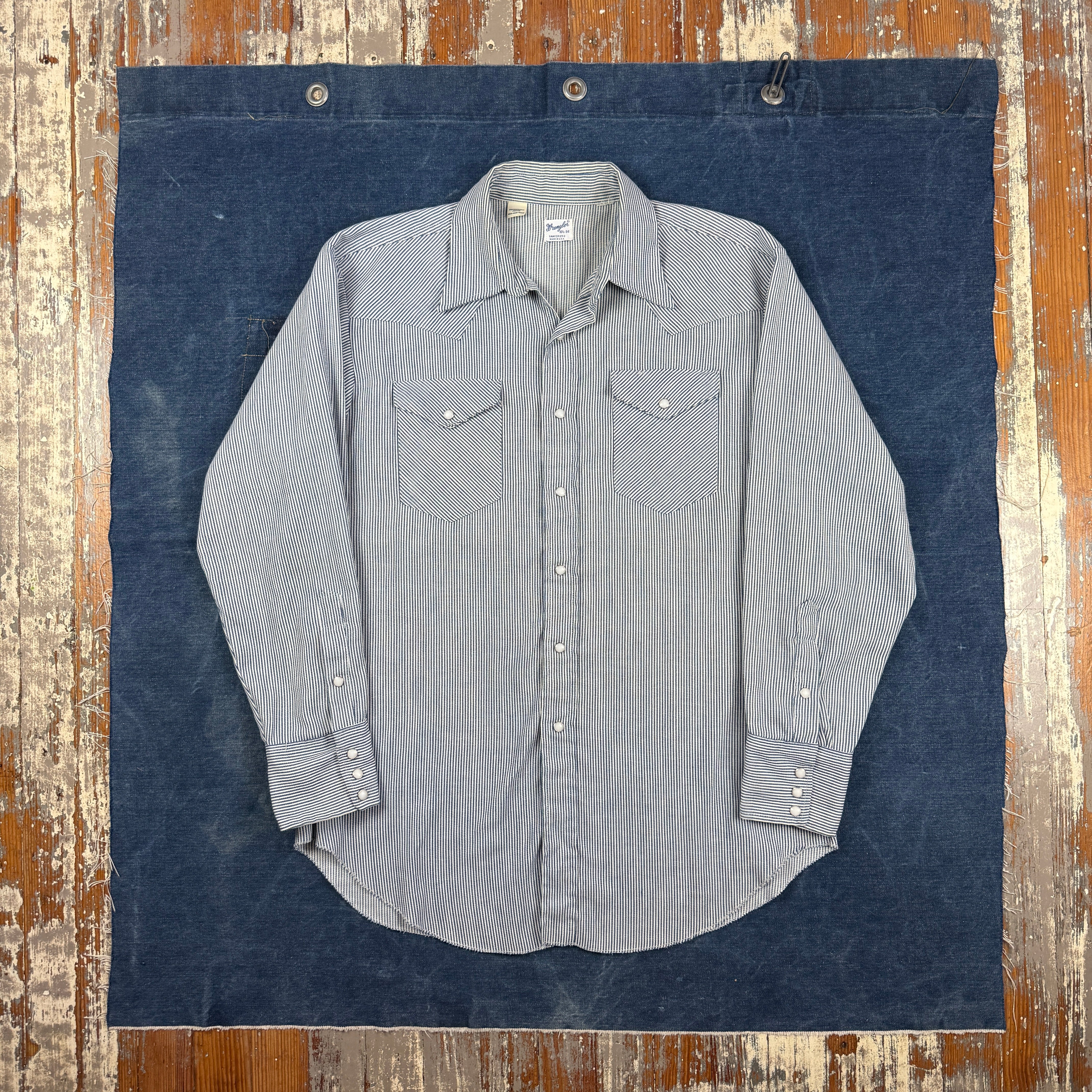 Wrangler 1960s Hickory Western Shirt - Mint Condition
