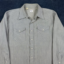Load image into Gallery viewer, Wrangler 1960s Hickory Western Shirt - Mint Condition

