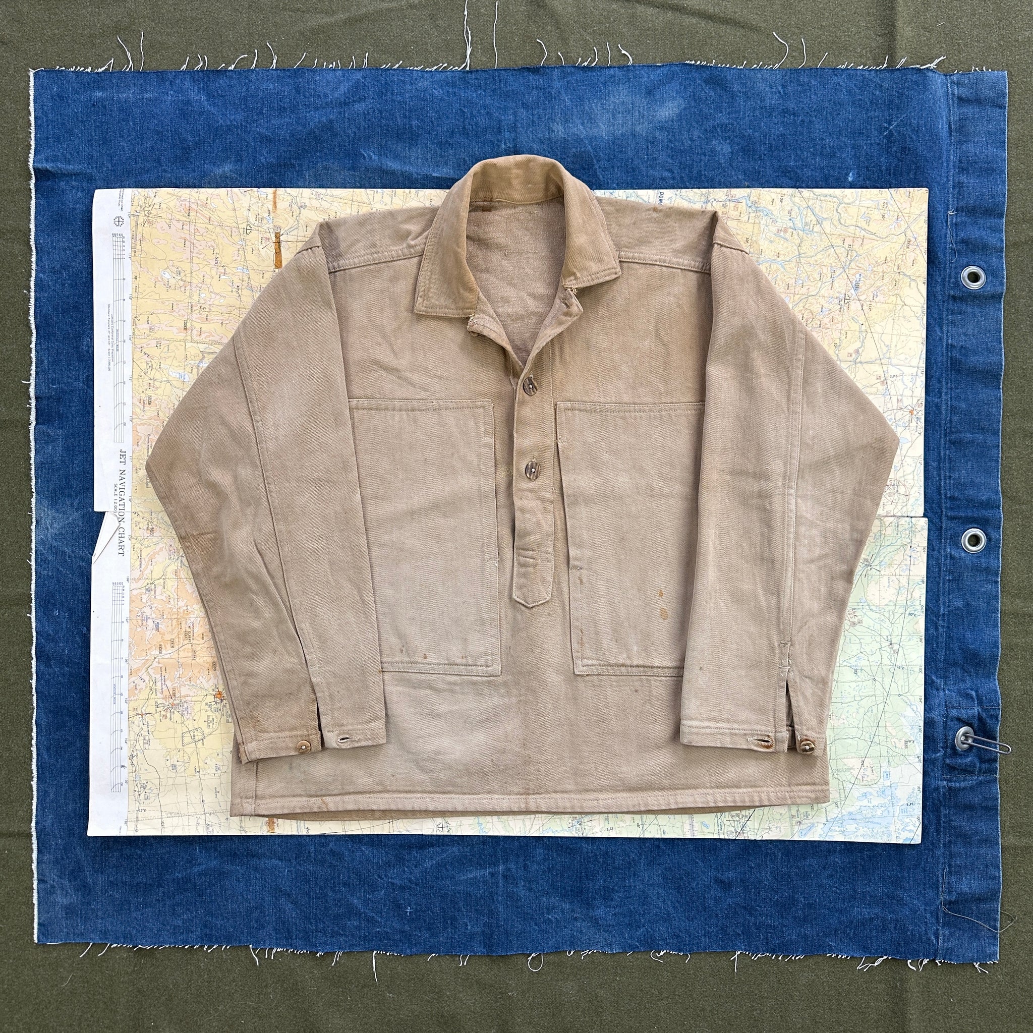 US Army WW1 Brown Denim Jumper – The Major's Tailor