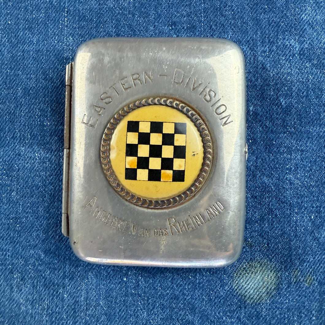 British Army 34th Division 1919 Cigarette Case