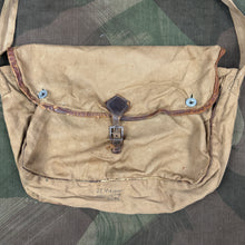 Load image into Gallery viewer, USMC WW1 Musette Bag named to 5th Marines
