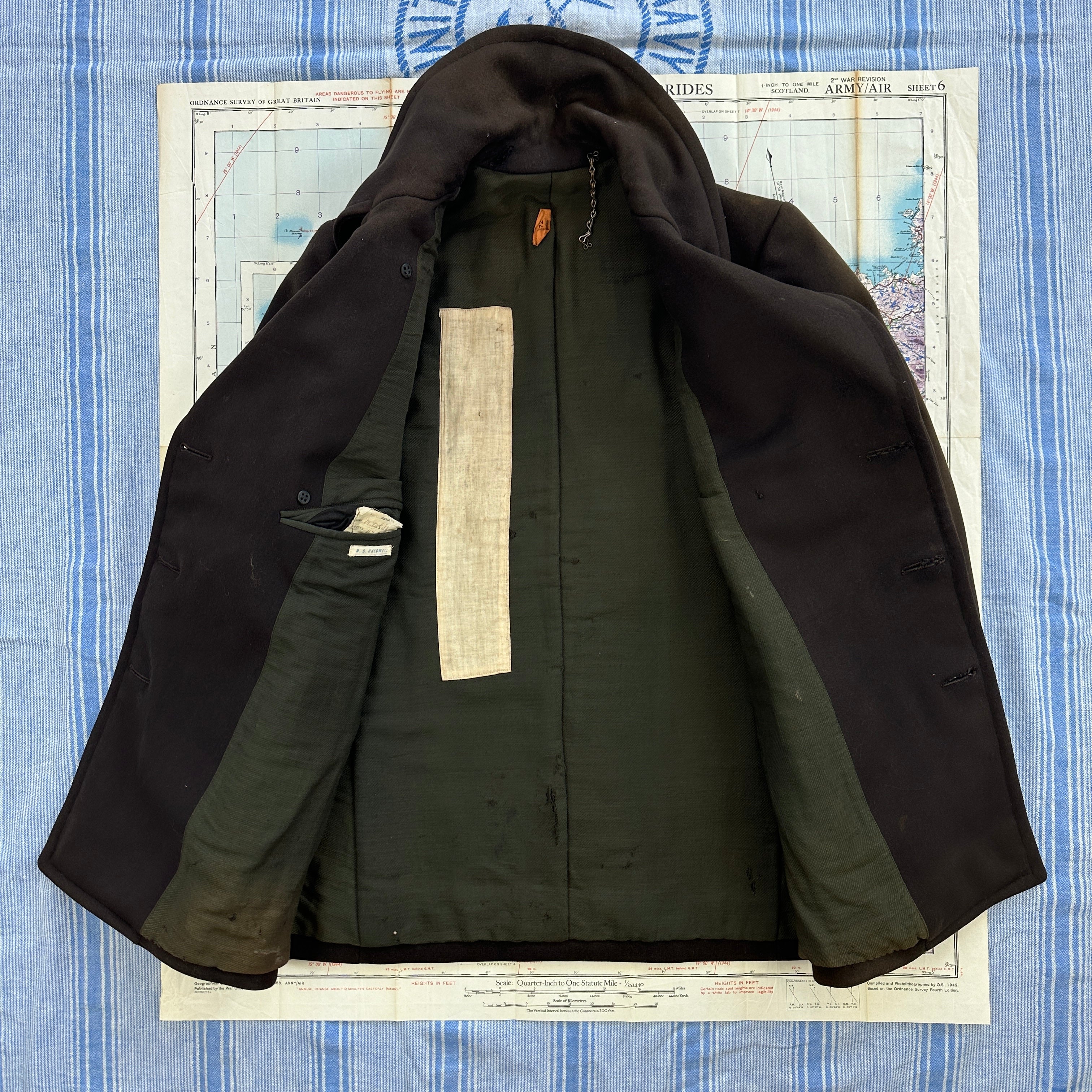 US Navy 1917 Officer's Reefer Coat