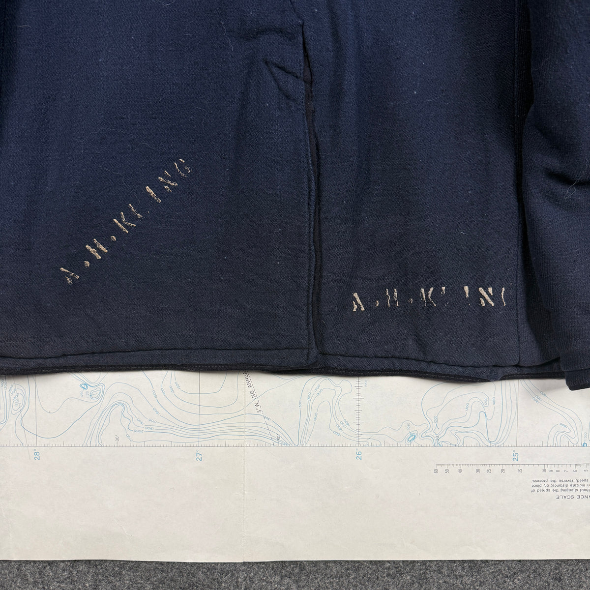 US Navy Pre-WW1 1910 Peacoat - Mint Condition