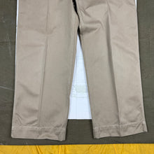 Load image into Gallery viewer, US Army 1937 Pattern Chino Trousers w/ Zinc Buttons - Size 36
