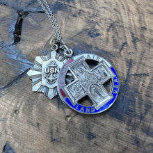 Load image into Gallery viewer, US Navy WW2 St Christopher Pendant
