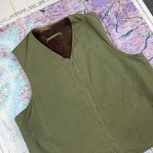 Load image into Gallery viewer, US Army Alpaca Lined Vest - size 38
