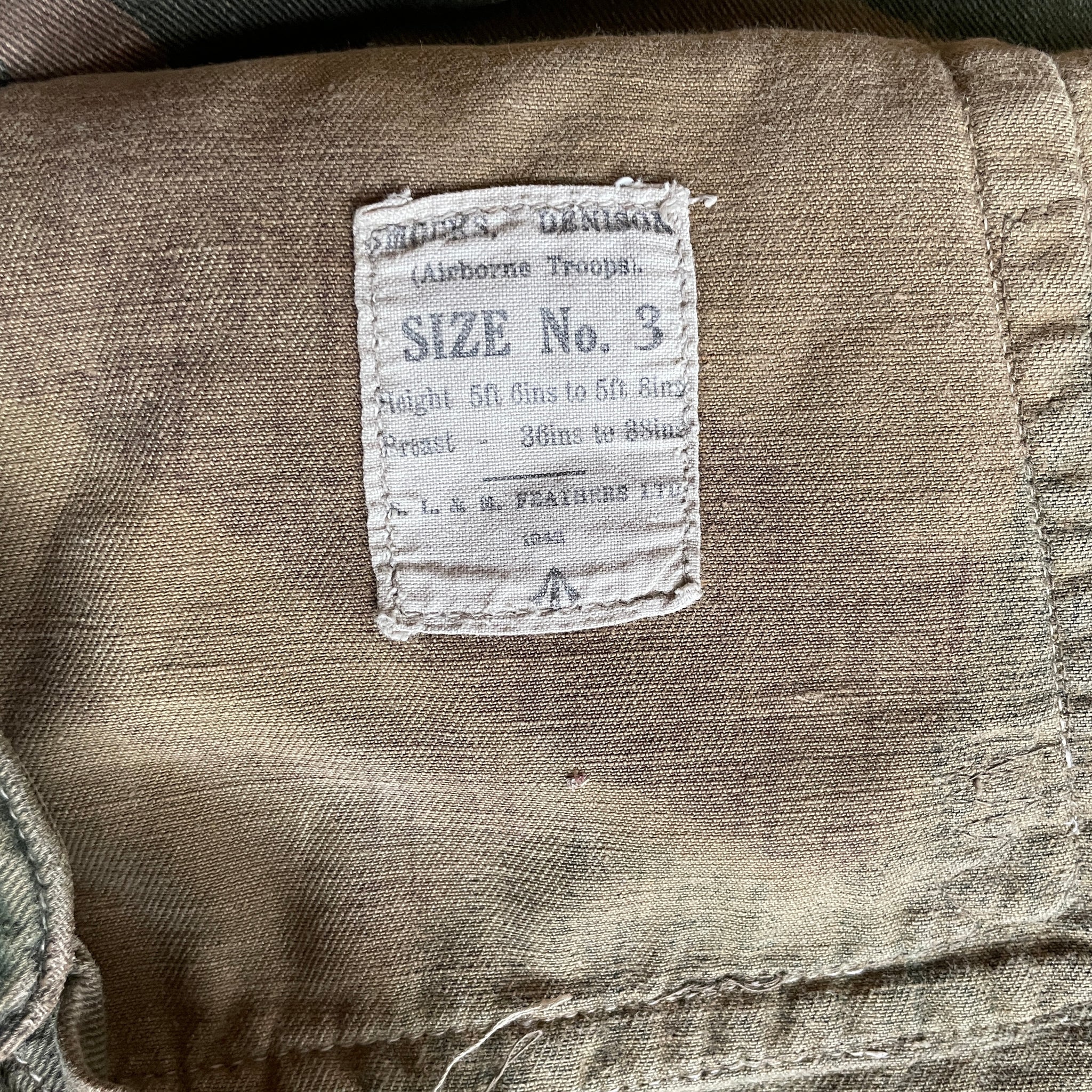 British Army 1942 Denison Smock First Pattern – The Major's Tailor