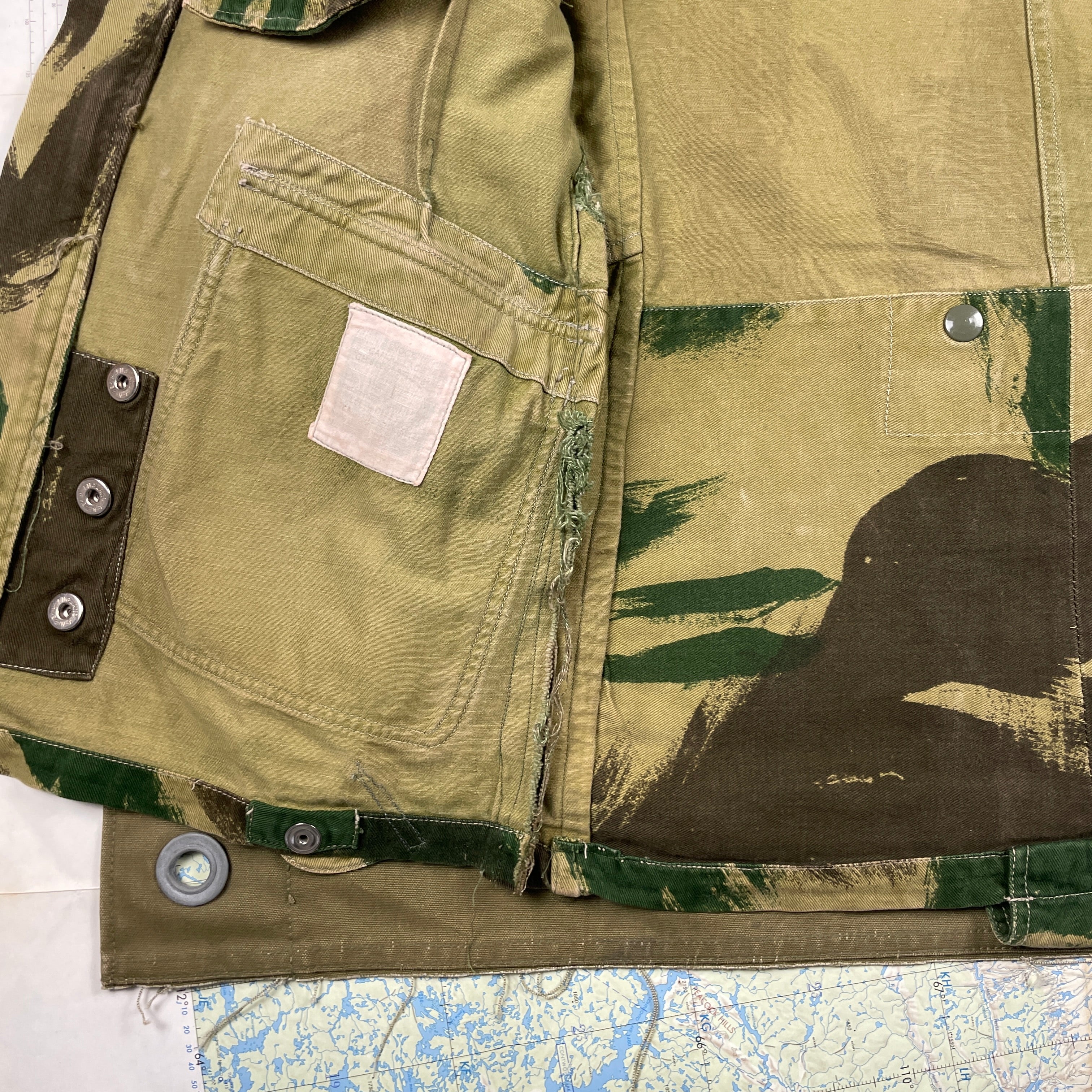 British Army 59 Pattern Denison Smock - Size 1 & Patched