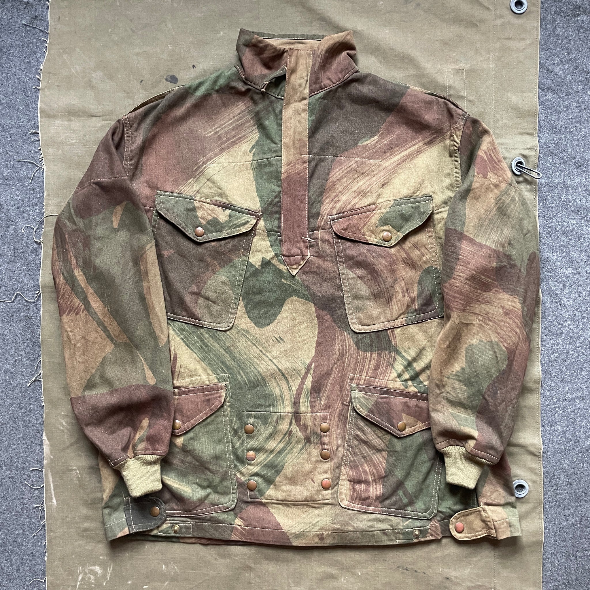 British Army WW2 First Pattern Denison Smock + Denim Jackets