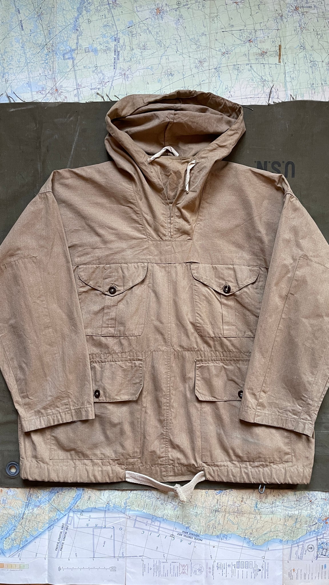 British Army WW2 Windproof Smock Drab – The Major's Tailor