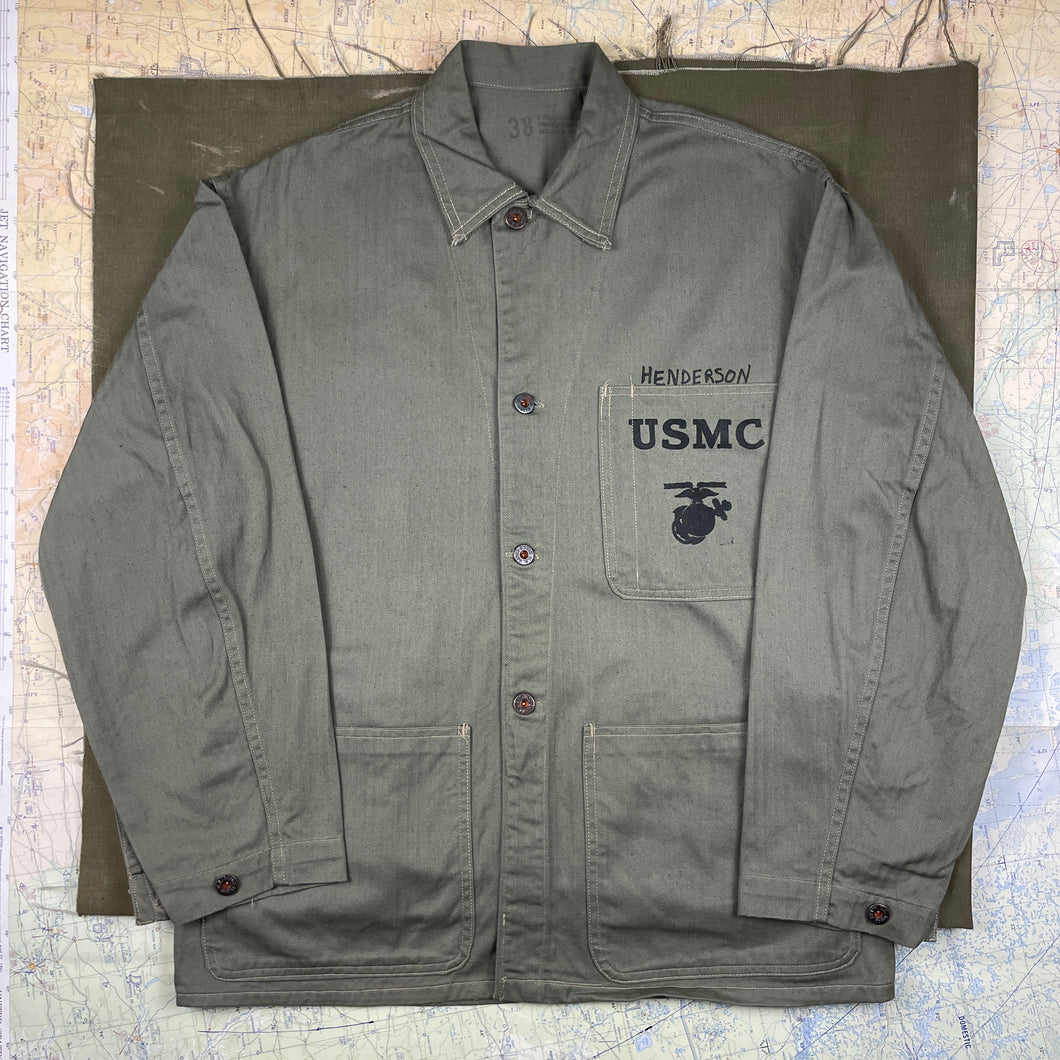Deadstock USMC P41 HBT Fatigue Shirt