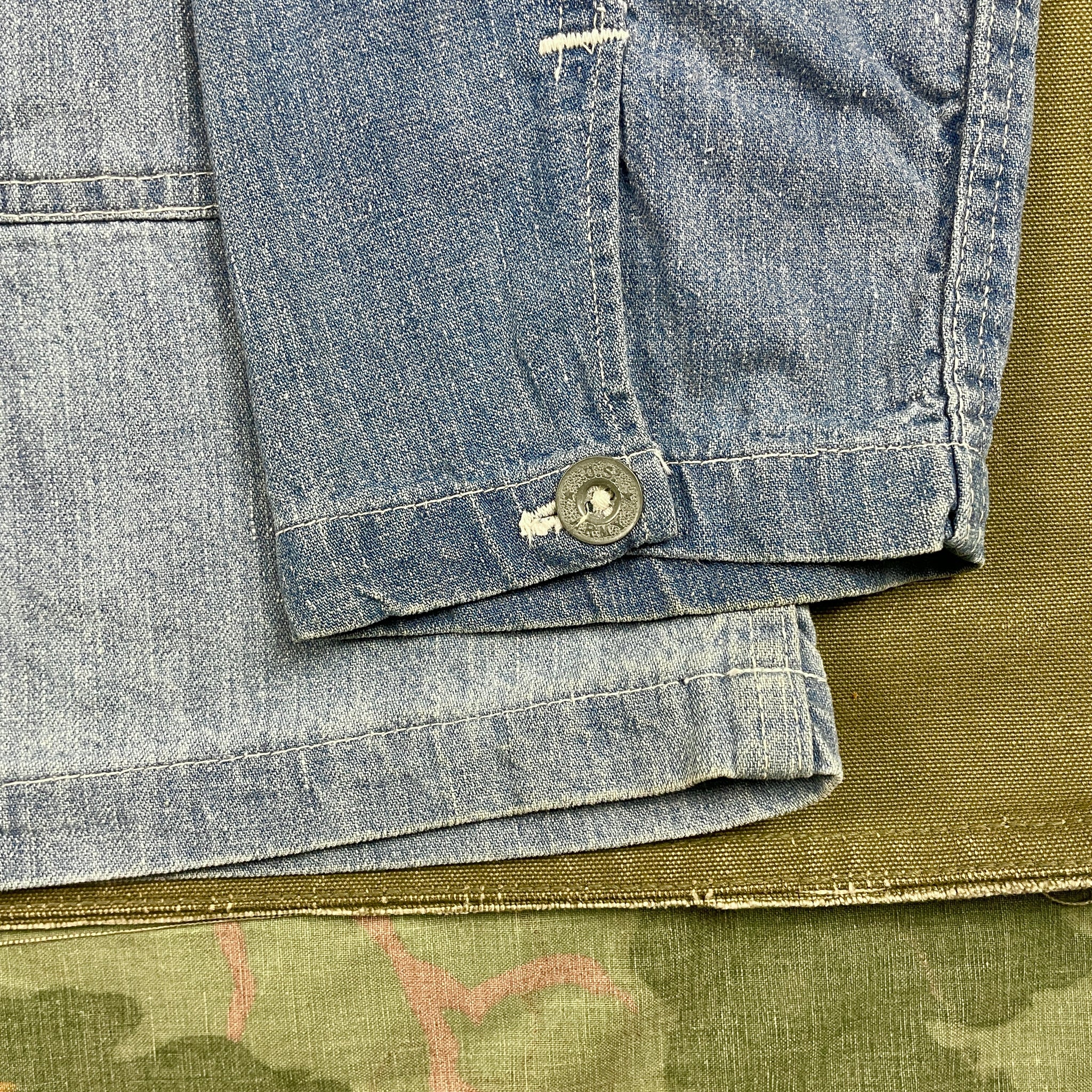 US Army 1919 Blue Denim Jumper POW – The Major's Tailor